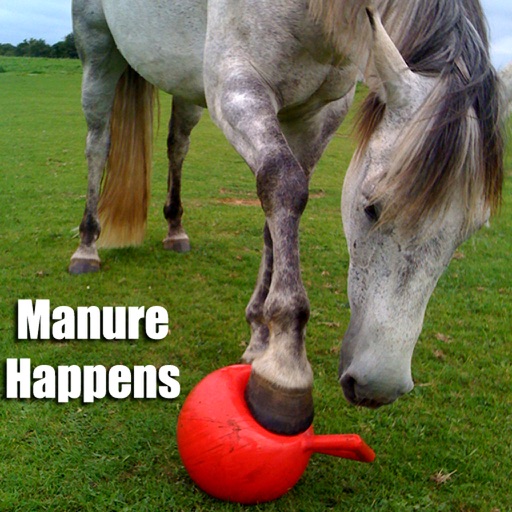 Manure Happens - Equestrian and Horsemanship Humor icon