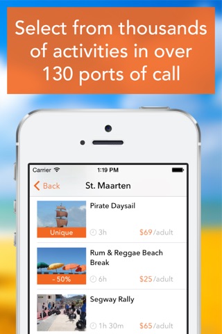 ShoreFox - Shore Excursions, Cruise Tours & Activities screenshot 2