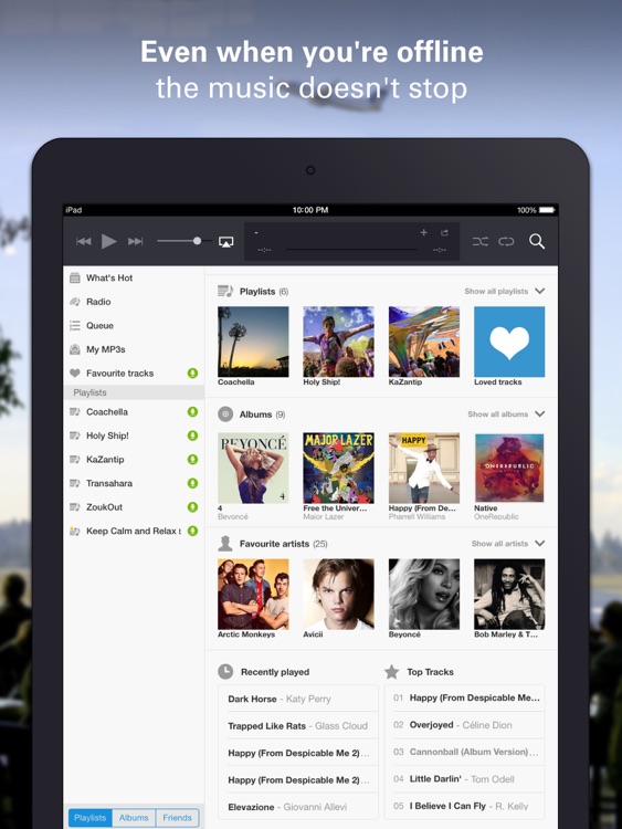 Deezer HD screenshot-4