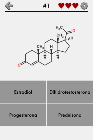 Steroids - Chemical Formulas screenshot 3