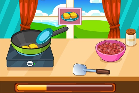 Beef taco lasagna cooking game screenshot 4