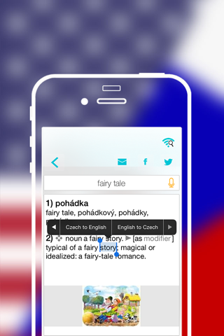 Offline Czech to English Language Dictionary Translator - Slovník čeština slovník screenshot 4