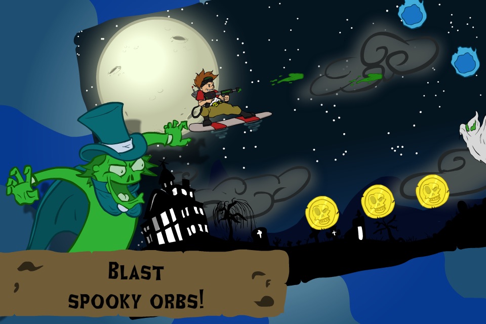 Paranormal Ghost Blaster - Haunted Fortress Dead Hunter (Free Game) screenshot 2