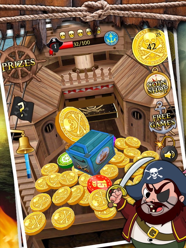 Kingdom Coins HD Pirate Booty Edition -  Dozer of Coins Arca(圖3)-速報App