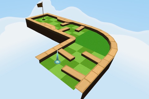 Ultimate Flick Golf Challenge Mobile Game : Pixel Hole Madness screenshot 2