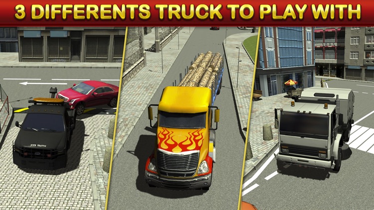 3D Impossible Parking Simulator 2 - Real Police Monster Tow Truck Car Driving School Test Park Sim Racing Games