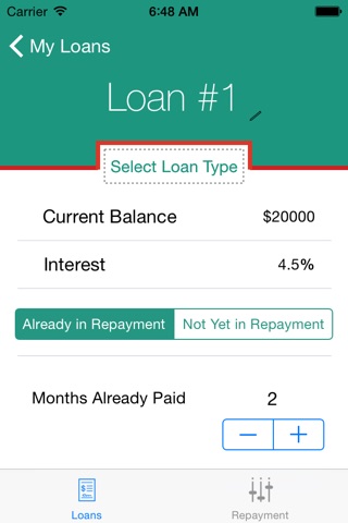 Principally - Customize and compare student loan repayment plans screenshot 2