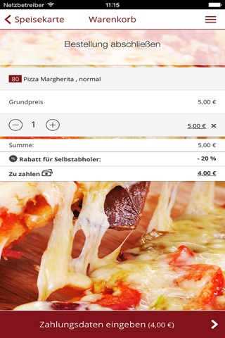 Pizza La Gondola screenshot 3