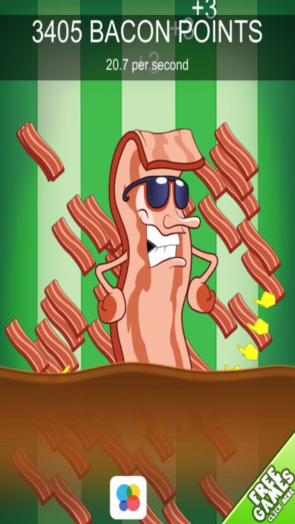 Bacon Fart Clickers: 100 Click Challenge PRO - Catch that Hot Pig Smell! screenshot-3