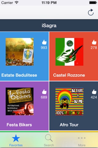 iSagra screenshot 2