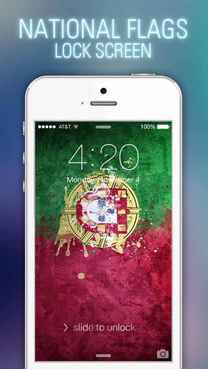 Pimp Your Wallpapers Pro - National Flags Special for iOS 7