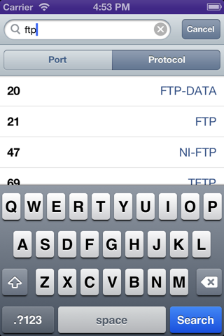 Advanced IP Ports Reference screenshot 2