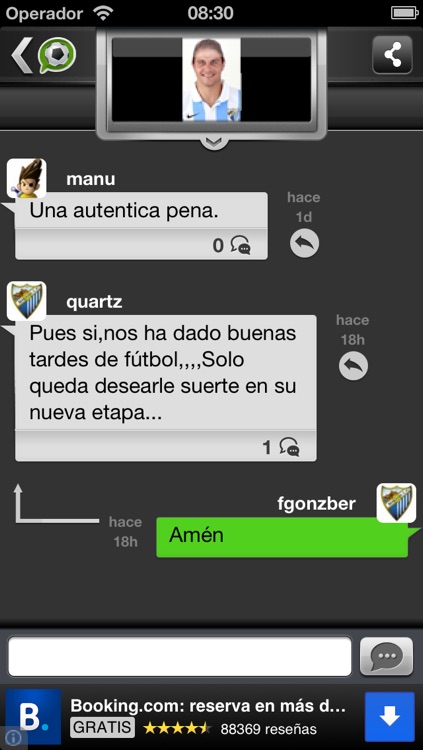 Fútbol Messenger screenshot-4