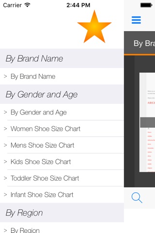 Shoe Size Assistant screenshot 2