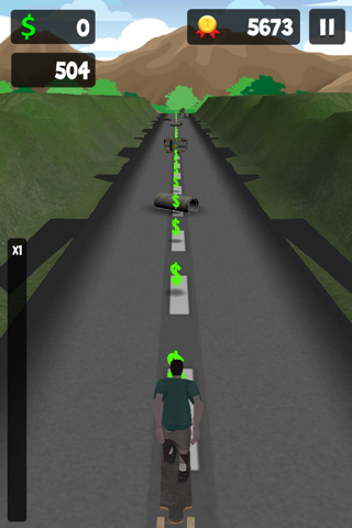 Longboard Crazy Racer Free screenshot 2