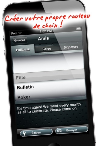 SMS 2 Groups screenshot 2