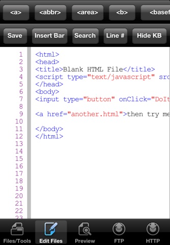 HTML Writer screenshot 2