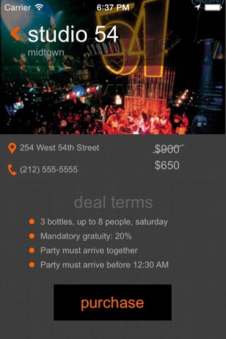 TheList - Table Reservations and Bottle Service at New York's Most Exclusive Clubs screenshot 2