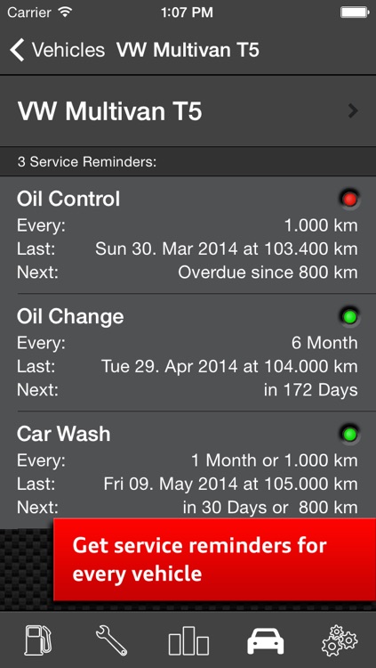 Car Log Ultimate Pro - Car Maintenance and Gas Log, Auto Care, Service Reminders