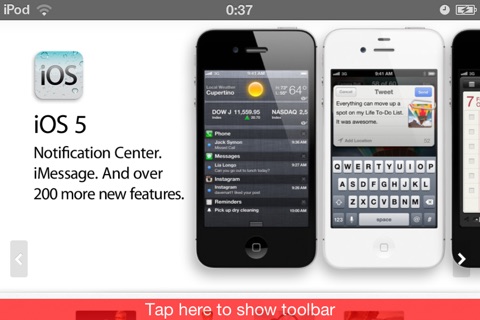 iBrowser screenshot 2