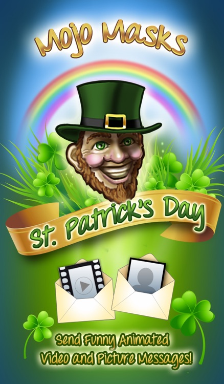 Mojo Masks St. Patrick's Day - Add Fun Face FX to your photos/videos and share