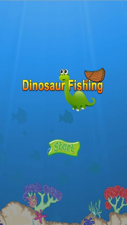 Dinosaur Fishing Free Games - Crazy Catch Big Fish Deep Sea