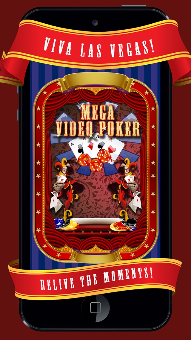 Mega Bling Kasino Video Poker - FREE Chips! Better Odds than Slots! Viva Las Vegas! 1.01 IOS -