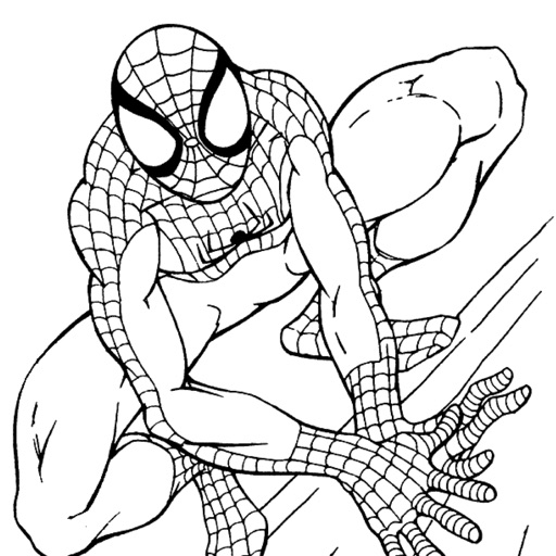 Coloring Book Spider-Man Version icon