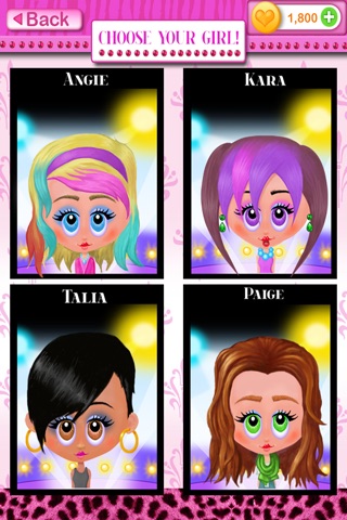 High School Fashion: Makeover Salon screenshot 2