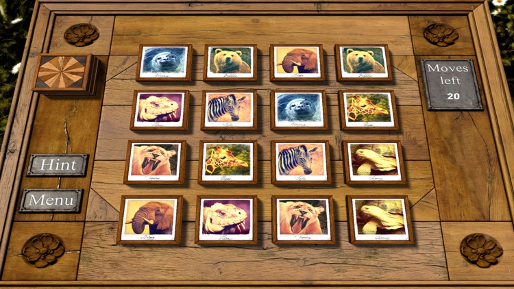Animals Memo - Board memory game screenshot-3