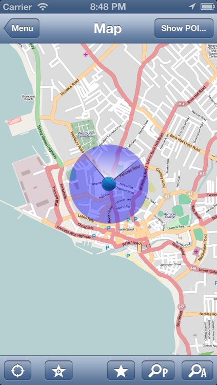 Barbados Offline Map - PLACE STARS