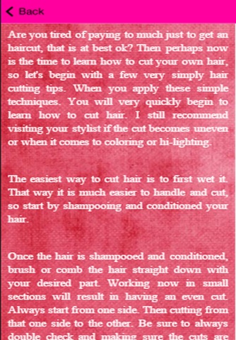 How To Cut Your Own Hair screenshot 3