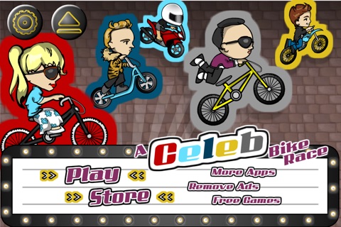 A Celeb Bike Race Downhill Multiplayer screenshot 2