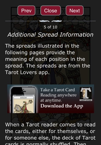 Tarot Card Combinations screenshot 3