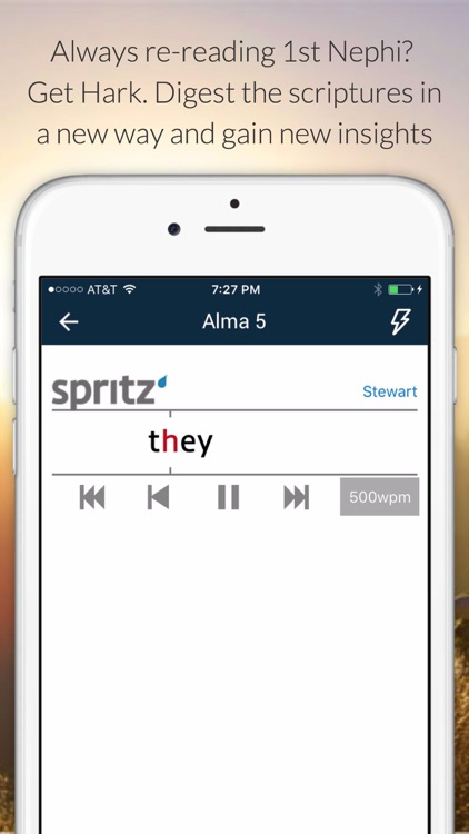Hark! LDS Scripture Speed Reading screenshot-3