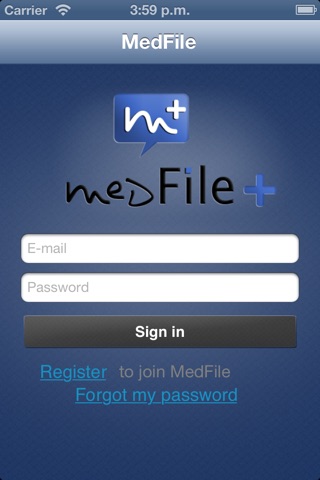 MedFile screenshot 2