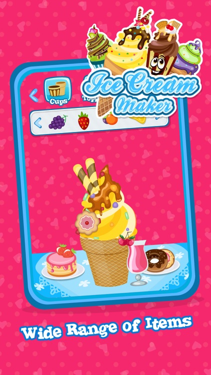 Ice Cream Maker -  Making & Decoration of Yummy Sundae & Popsicle screenshot-4