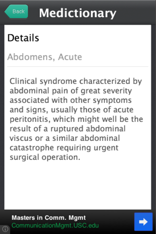 Medictionary - Medical Dictionary screenshot 3