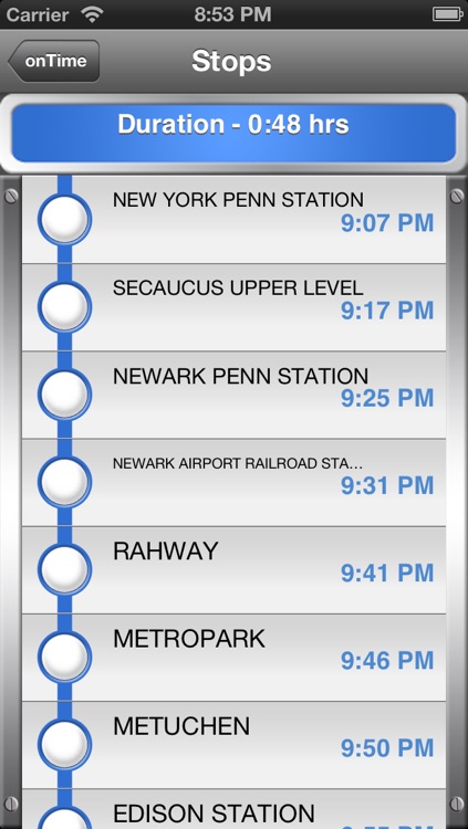 onTime : NJT FREE (NJ Transit) screenshot-3
