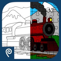 Color It Puzzle It Trains Lite