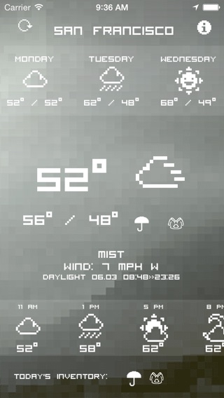 Pixel Weather - My Forecast report and conditions for local weathercastのおすすめ画像5