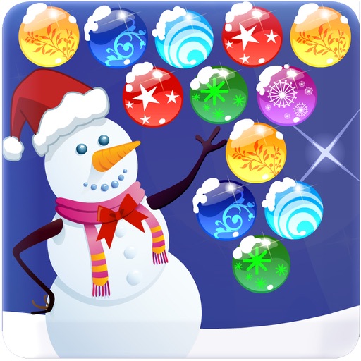 Christmas Bubble Shooter : Pop the bubble and play with addiction iOS App