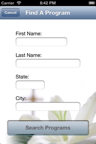Funeral Program screenshot 2