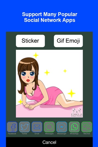 Sexy Keyemoji Pro - Dirty Stickers and Gif Emojis Keyboard screenshot 4