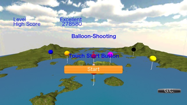 Balloon-Shooting 3D