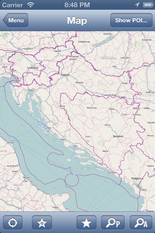 Croatia Offline Map - PLACE STARS screenshot 2