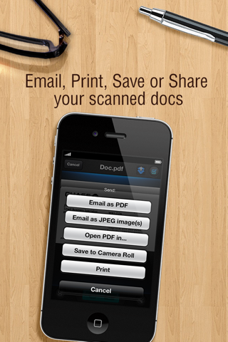 LazerScanner - Scan multiple doc to pdf and auto upload to Dropbox Free screenshot 4