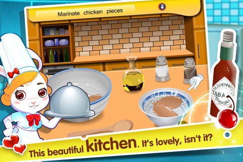 Barbecue Chicken Sandwich-Cooking Games screenshot 3