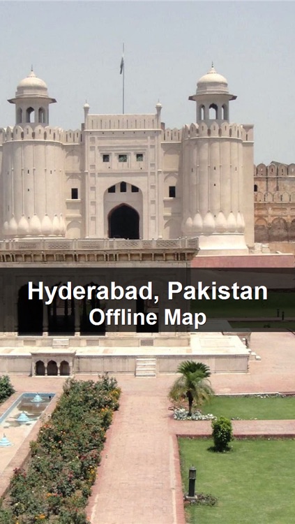 Hyderabad, Pakistan Map - World Offline Maps