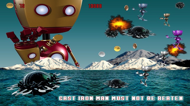 Cast Iron Robot Wars - Iron Man Shooting Edition(圖4)-速報App